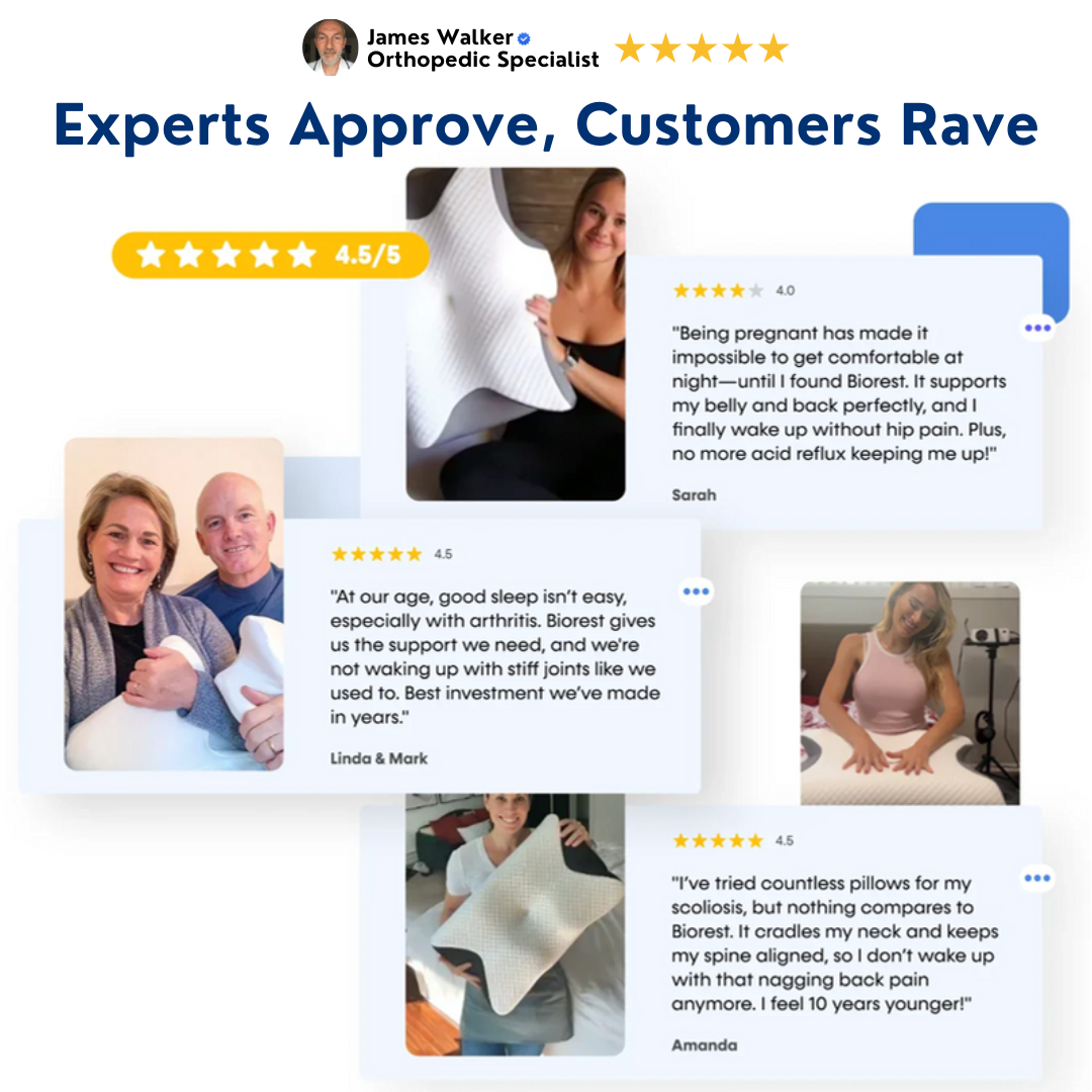 SYNE ™️ Orthopedic Memory Foam Pillow